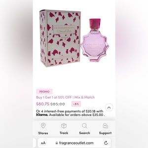 New unopened Oscar de la Renta EXTRAORDINARY woman’s perfume